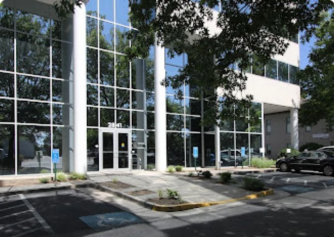 The outside of the practice